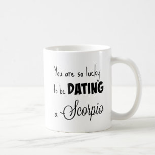 Caneca De Café Você é tão afortunado datar uma Escorpião