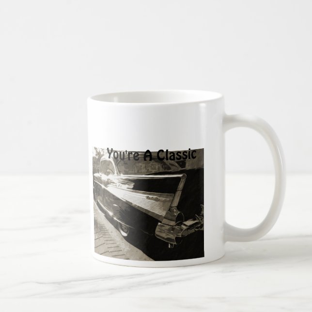 Caneca De Café Você é um Chevy clássico, clássico Belaire (Direita)