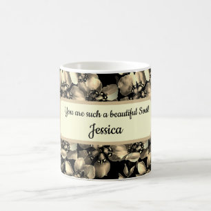 Caneca De Café Você É Um Lindo Tema De Soul Floral