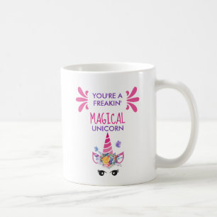Caneca De Café Você é um Unicórnio Mágico Freakin' Engraçado