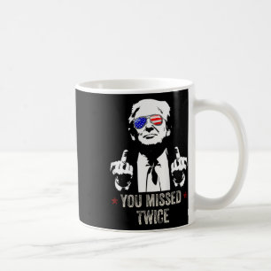 Caneca De Café Você Errou Duas Vezes Diversão Trump Presidente 20