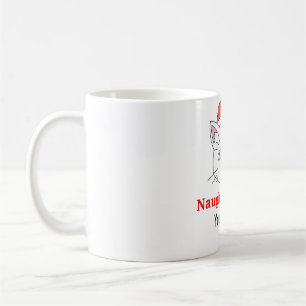 Caneca De Café Você escolhe Kitty Cat Naughty ou Nice