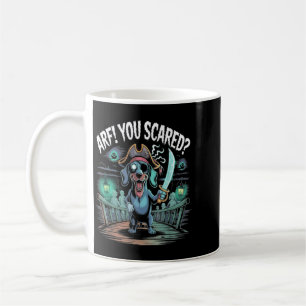 Caneca De Café Você Está Assustado_ Cachorro Dachshund Engraçado