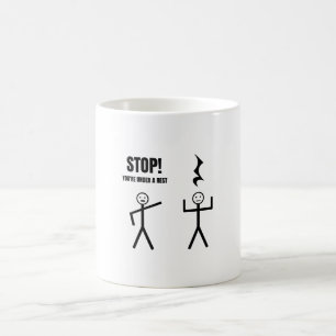 Caneca De Café Você está debaixo de um descanso