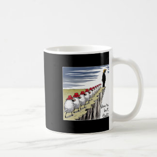 Caneca De Café Você Está Em Uma Seita - Anti Trump Engraçado