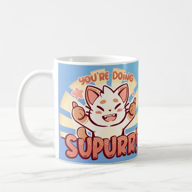 Caneca De Café Você está fazendo SuPURR (Esquerda)