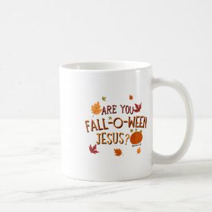Caneca De Café Você está indo para Jesus, Dia das Bruxas Cristãs?