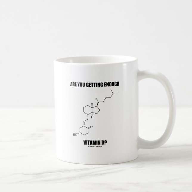 Caneca De Café Você está obtendo bastante vitamina D? (Direita)