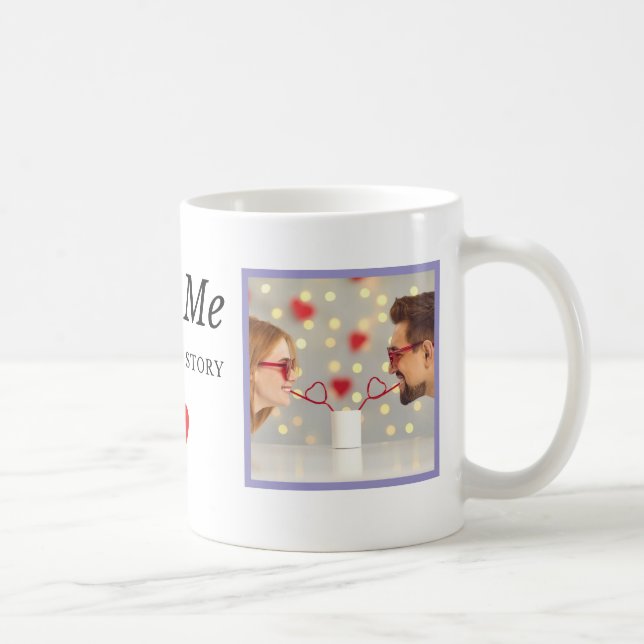 Caneca De Café Você + Eu = Epic Love Story | casal personalizado  (Direita)