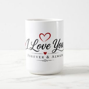 Caneca De Café Você & Eu Para Sempre