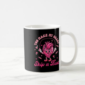 Caneca De Café Você Faz Meu Coração Pular Uma Batida Enfermeira C