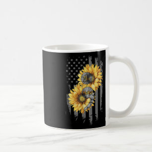 Caneca De Café Você Girassol Bandeira Americana Prevenção ao Suic