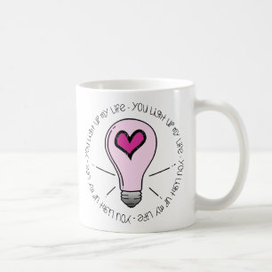 Caneca De Café Você ilumina acima minha vida