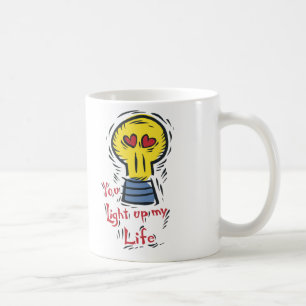 Caneca De Café Você ilumina acima minha vida