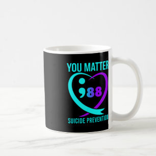 Caneca De Café Você Importa 988 Sensibilização Para A Prevenção D