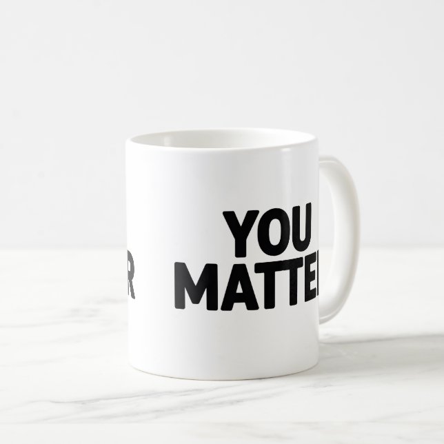 Caneca De Café Você Importa Mug (Frente Esquerda)