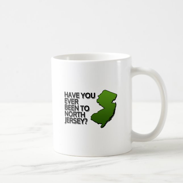 Caneca De Café Você já esteve em North Jersey? (Direita)