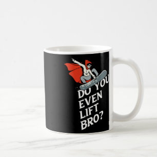 Caneca De Café Você Levanta O Design Motivo Do Snowboarder 1