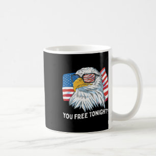 Caneca De Café Você Liberta Esta Noite Ld Eagle 4 de julho