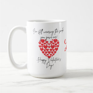 Caneca De Café Você me faz Sorrir no Dia dos Namorados