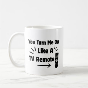 Caneca De Café Você Me Liga Como Um Controle Remoto De TV Piada