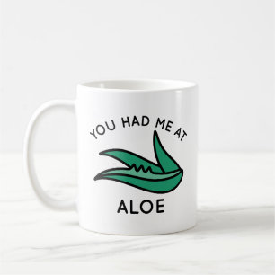Caneca De Café Você Me Teve Na Aloe
