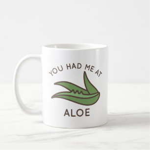 Caneca De Café Você Me Teve Na Aloe