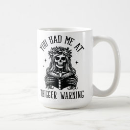 Caneca De Café Você Me Teve No Acionador Adverter Romance Escuro