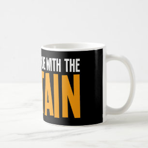 Caneca De Café Você não discute com o capitão