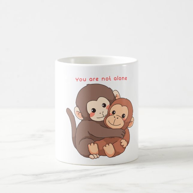 Caneca De Café Você não está sozinho Apoio (Centro)