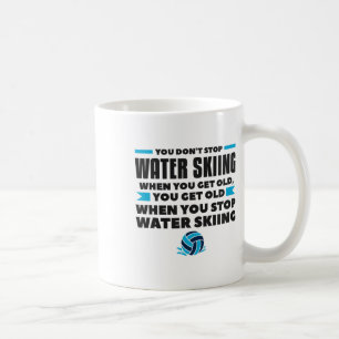 Caneca De Café Você Não Para de Esquiar Quando Fica Velho Esquiad