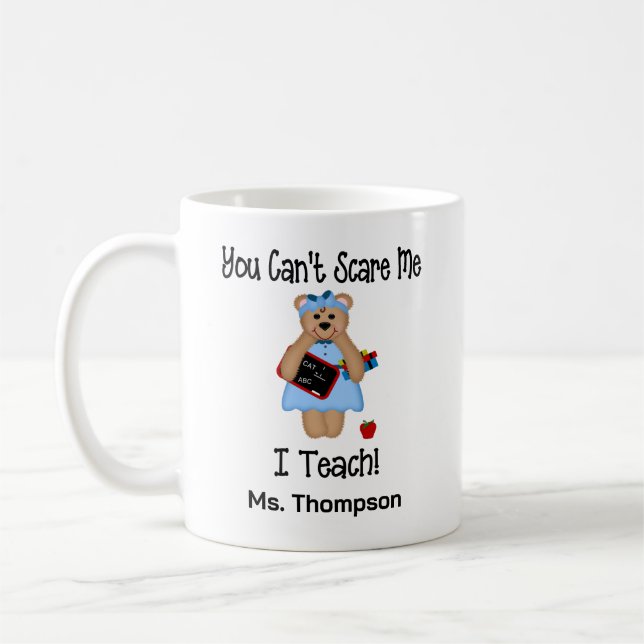 Caneca De Café Você não pode me assustar (Esquerda)