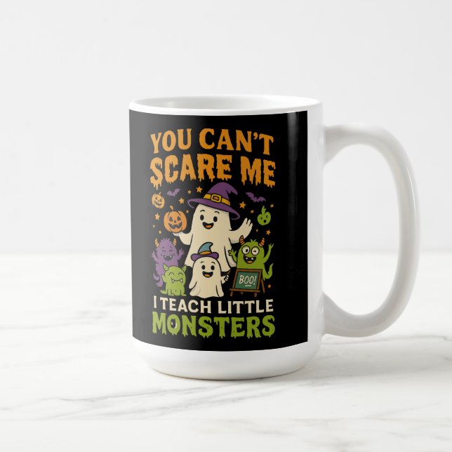 Caneca De Café Você não pode me assustar, professor (Direita)
