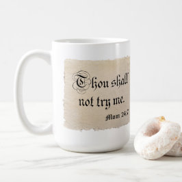 Caneca De Café Você Não Vai Me Tentar - Mãe 24:7
