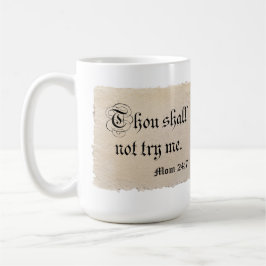 Caneca De Café Você Não Vai Me Tentar - Mãe 24:7