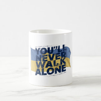 Caneca De Café Você nunca andará sozinho