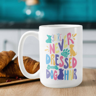 Caneca De Café Você Nunca Está Totalmente Vestido Sem Cabelo de C