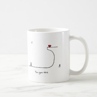 Caneca De Café "Você obteve este." por HeartsAndAll