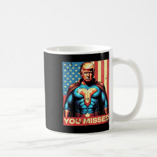 Caneca De Café Você Perdeu Trump Super-Herói à Prova de Balas Ban