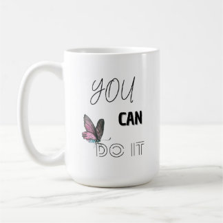 Caneca De Café Você Pode Fazê-Lo - Mug De Café Motivacional