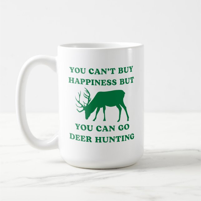 Caneca De Café Você Pode Ir Caçando Engraçado | Deer Hunting Gift (Esquerda)