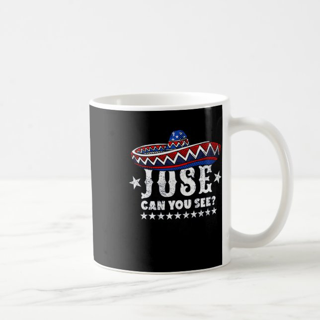 Caneca De Café Você Pode Ver 4 De Julho? (Direita)