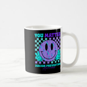 Caneca De Café Você Prevenir o Suicídio Sensibilização Teal &