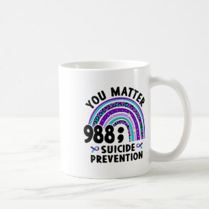 Caneca De Café Você Problema Semi Colon 988 Prevenção Suicida Em