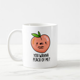 Caneca De Café Você Quer Me Encher De Fruta Engraçada