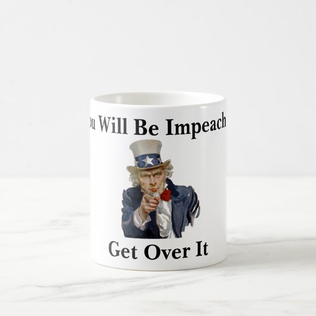 Caneca De Café Você Será Impeachado. (Centro)