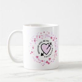 Caneca De Café Você seria meu namorado no dia dos namorados 
