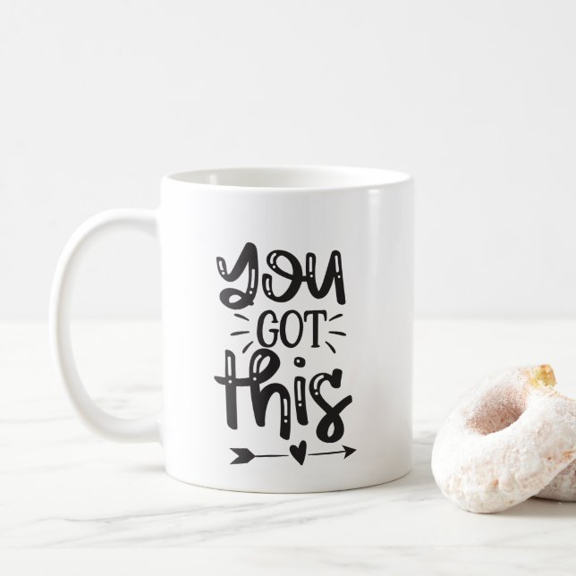 Caneca De Café Você tem essa inspiração (Com Donut)