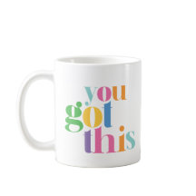 Você Tem Esse Incentivo Colorido Inspiracional