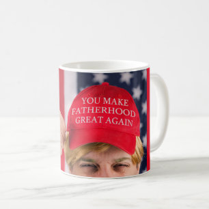 Caneca De Café Você Torna Excelente Da Festa Novamente Trump Hat